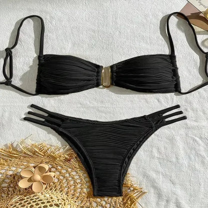 Sexy Swimsuits Women's Swimwear Bikinis Push Up Female Beach Swim Wear Bathing Suits Brazilian Bikini Set купальник женский