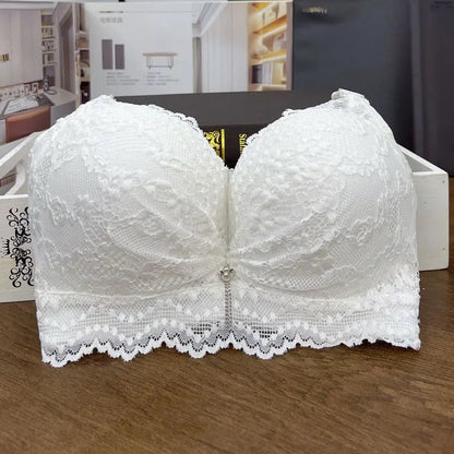 Ultra Push-Up Bra 12CM Extreme Padding for Small Chest Wireless Seamless Plunge Bra with Side Support Enhancer for Flat Chest