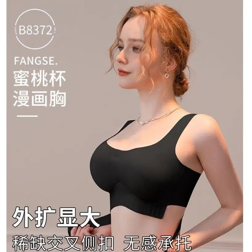 12CM Ultra Thick Push Up Bra for Small Chest Extreme Lift Plunge Enhancement Creates Dramatic Curve Hourglass Shape Anti-Sagging