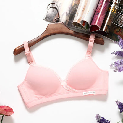 Cotton Wirefree Nursing Clothing Breastfeeding Bra for Pregnant Women Pregnancy Breast Sleep Underwear Soutien Gorge Allaitement