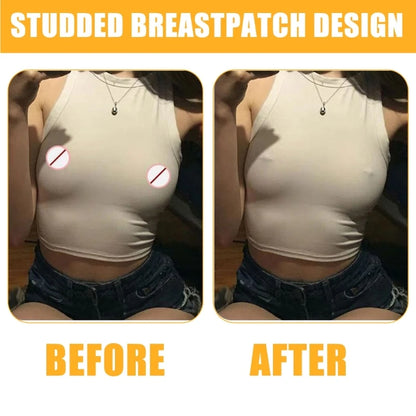 Womens Nipple Cover Pasties with Piercing Lingerie Carnivals Raves Party Sticky Bras Chest Sticker Intimates Accessories