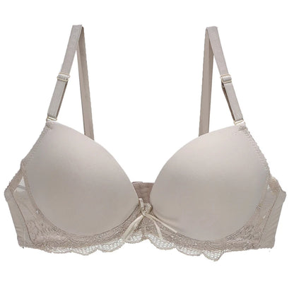 DaiNaFang New Sexy Push Up Bra BCDE Cup Brassiere Adjustable Plunge Underwear For Women Female Plus Size Lingerie