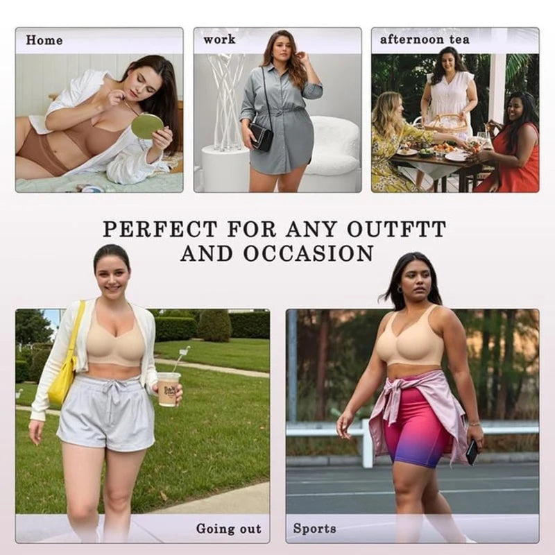 Soft Support V-Neck Comfort Bra