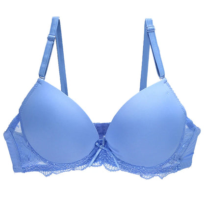 DaiNaFang New Sexy Push Up Bra BCDE Cup Brassiere Adjustable Plunge Underwear For Women Female Plus Size Lingerie