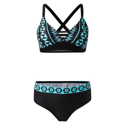 Women Two Piece Tummy Control Womens High Waisted Bikini Swimsuits High Rise Two Piece Bathing Suits Bikinis De Mujer 2025