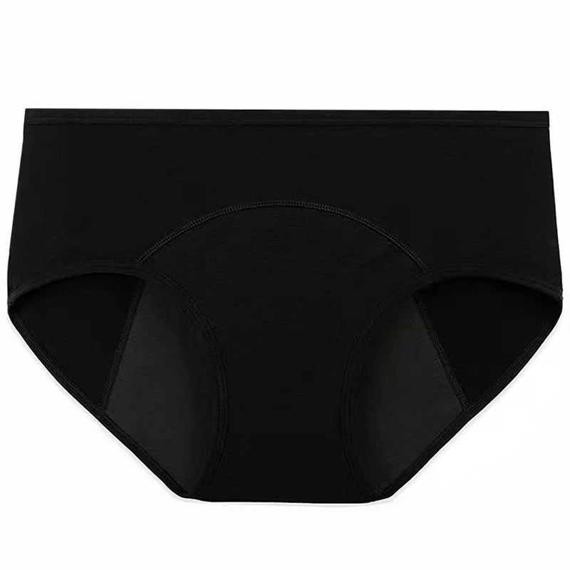 2pcs Woman Menstrual Panties Breathable Large Size Female Cotton Brief Low Waist Physiological Period Underwear Postpartum Panty