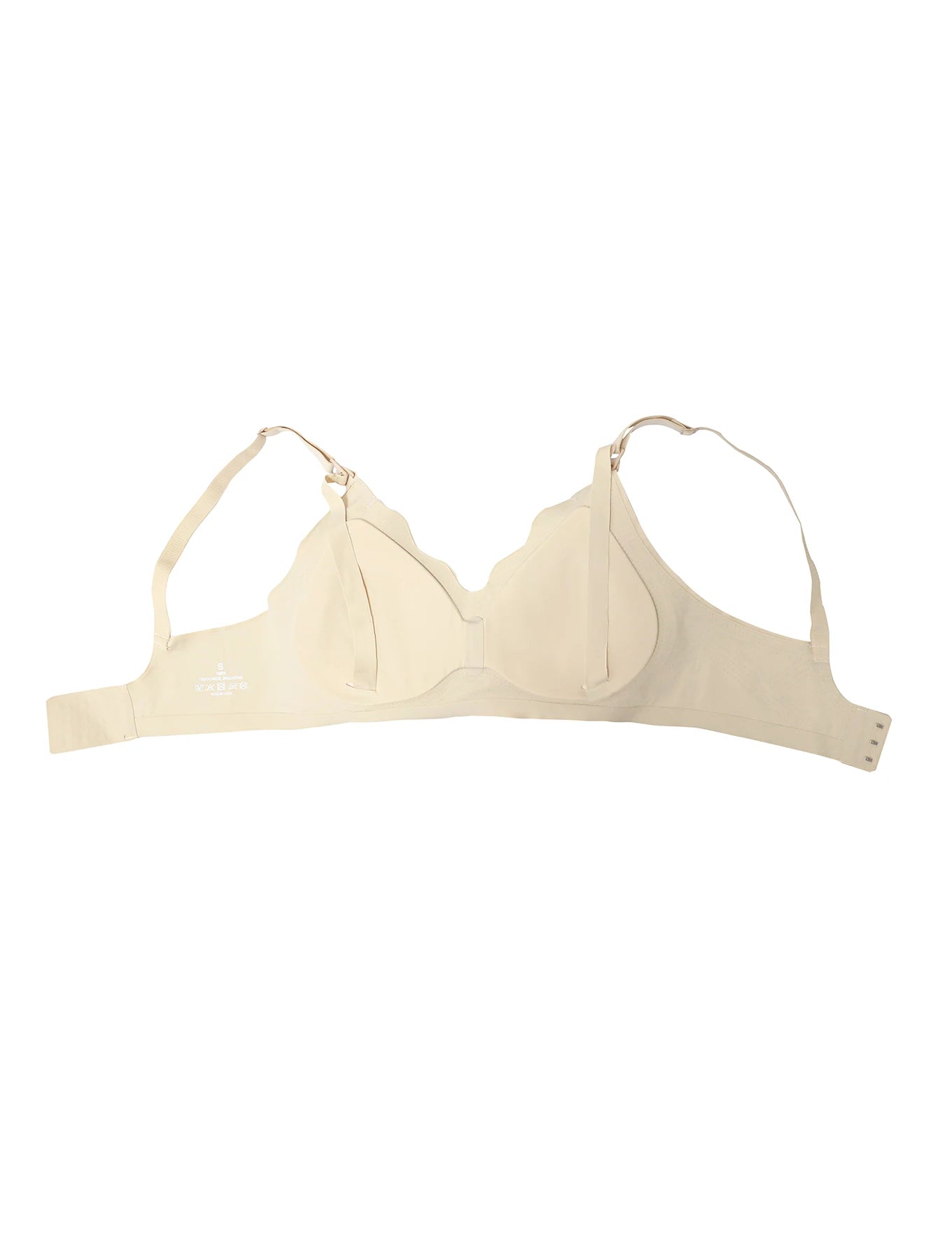 Wireless Maternity Bra Front Push Up to Prevent Sagging Seamless 3D Breathable Comfortable Nursing Bra