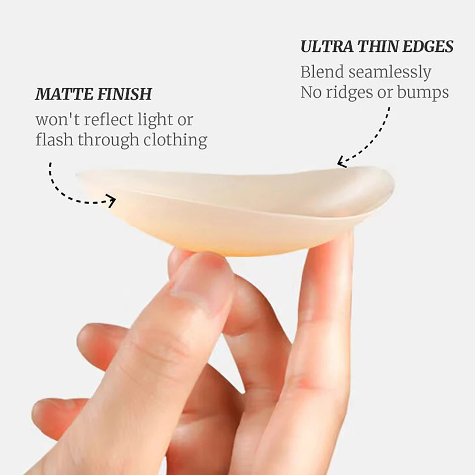 3 Pairs Reusable Nipple Covers Silicone Nipple Pasties For Women Adhesive Breast Petals Chest Sticker No Show Sticky Bra
