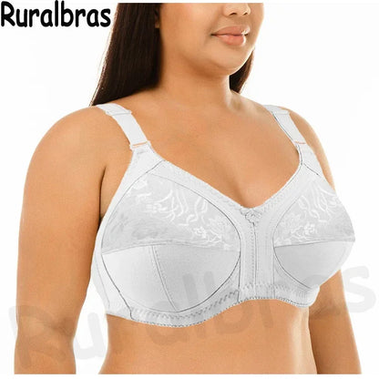 2033 Top push up bras for women seamless wire free bra sexy lace full coverage lingerie 50 48 46 44 42 40 38 36 C D E F G cup bh