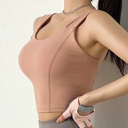 Cloud Hide Black Sports Bra Women Fitness HOT Girl Underwear Push Up Yoga Crop Top Bras Solid Athletic Vest Gym Shirt Sportswear