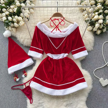 Women Strap Hollow Out Backless French Style Striped Erotic Playsuits Cosplay Slim Fit Underwear Black Lingerie Sexy Bodysuits