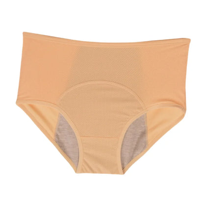 Women Plus size 8xl Leak Proof Menstrual Panties110 kg High Waist FemaleUnderwear Breathable Waterproof Briefs Heavy Flow 8XL