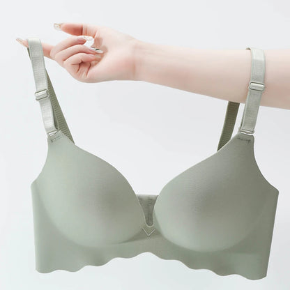 Women's Push Up Bras Sexy Seamless Breathable Female Wireless Underwear Gather Active Backless Sleep Tops Lingerie