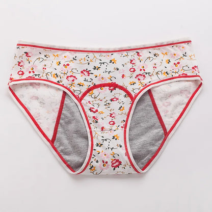 Women's Briefs Physiological GirlsPants Leak-proof Menstrual Underwear Cotton Ladies Breathable Cute Under Panties Underwear