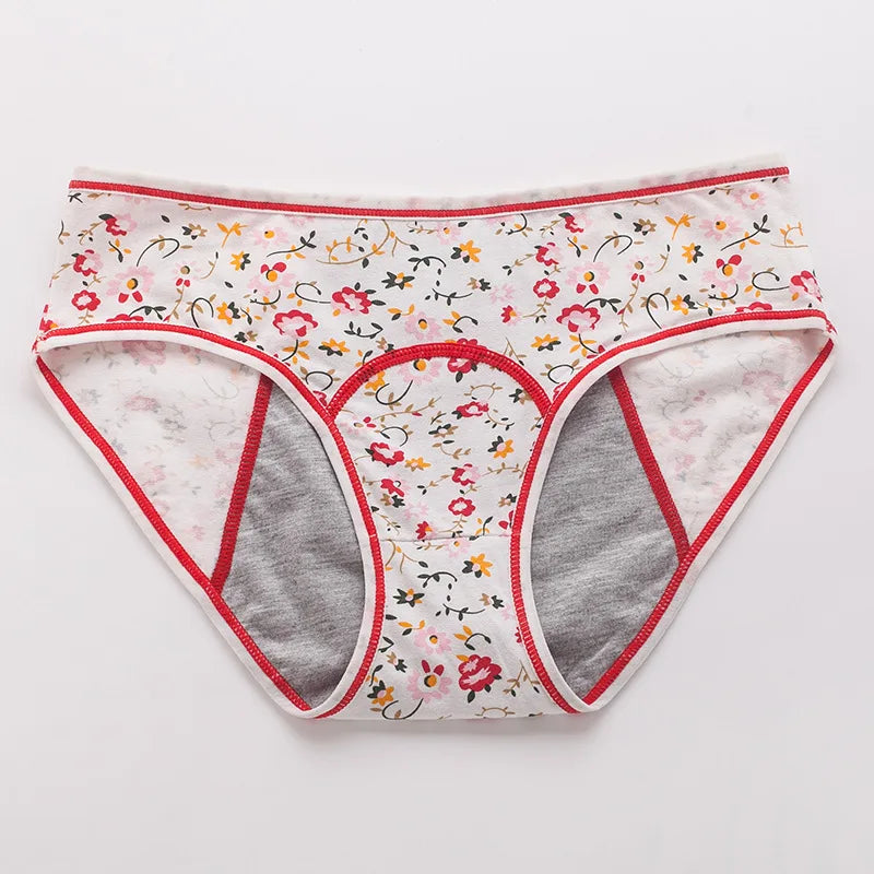 Women's Briefs Physiological GirlsPants Leak-proof Menstrual Underwear Cotton Ladies Breathable Cute Under Panties Underwear