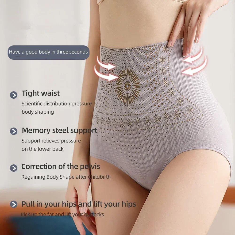 Women Slimming Butt Lifter Underwear High Waist Flat Belly Shaping Panties Underpants Seamless Tummy Control Shapewear Postpartu