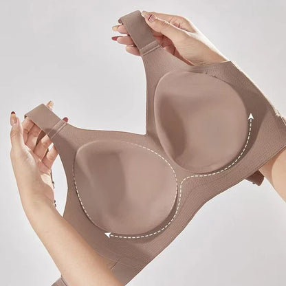Adjustable High-Quality Women's Bra for Large Breasts Small Size Trace-Free Comfort No Steel Rings - Underwear for Women