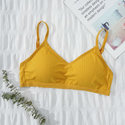 Open Back Tank Top Brassiere Comfortable Seamless Sexy Push Up Bra Tube Top Sleep Tops Intimate Underwear Women Bra Lingerie