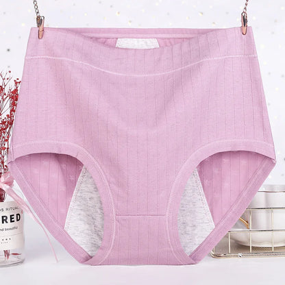 6XL Leak-Proof Menstrual Briefs For Women Cotton Panties Lingerie Physiological Underpants Period Underwear Female Intimates