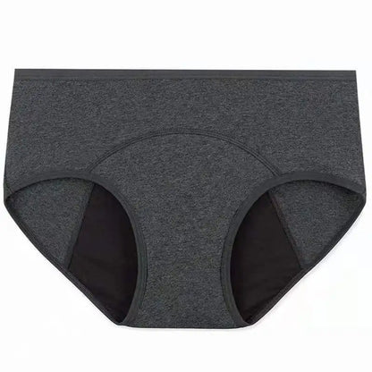 2pcs Woman Menstrual Panties Breathable Large Size Female Cotton Brief Low Waist Physiological Period Underwear Postpartum Panty