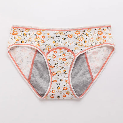 Women's Briefs Physiological GirlsPants Leak-proof Menstrual Underwear Cotton Ladies Breathable Cute Under Panties Underwear