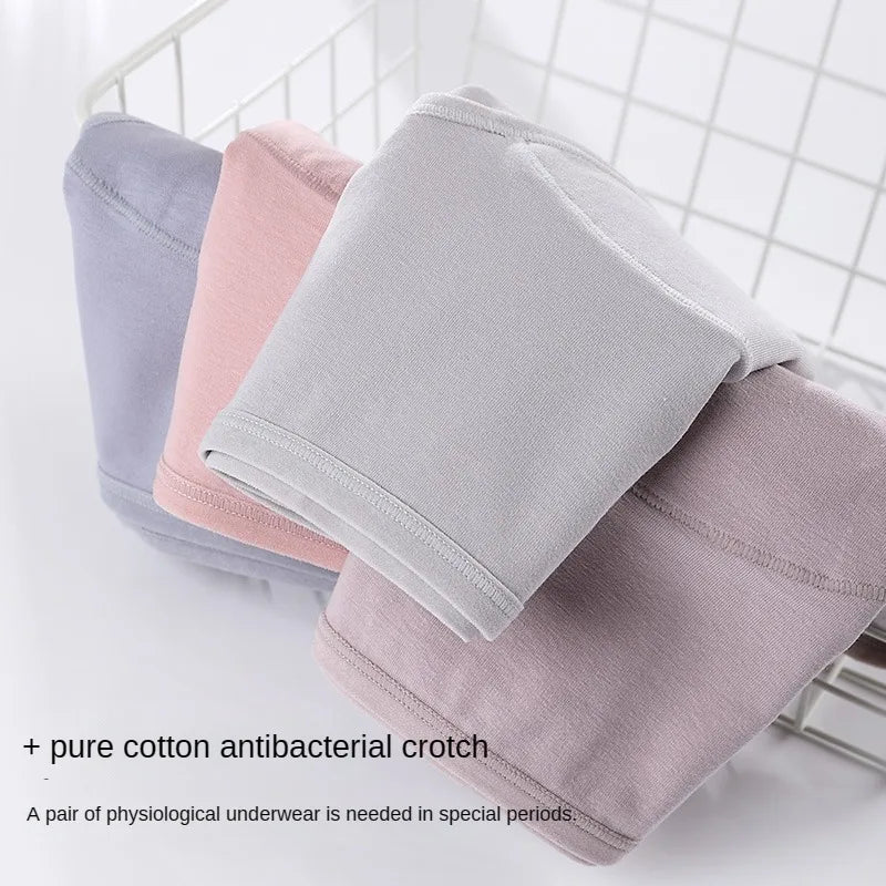 3PCS/set Women's menstrual briefs large flow postpartum water absorption leakproof briefs women's pure cotton menstrual briefs