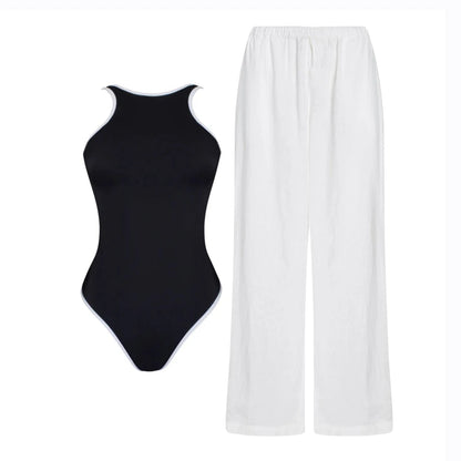 2025 New Arrival Push Up One Piece Swimsuit Ruffle Beach Wear Swimwear Women Wrap Skirt Swimsuit Cover Up Sexy Sarong Plage