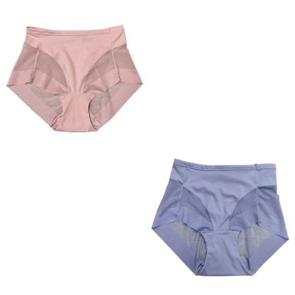2Pcs/Set Women Tummy Control Panties Butt Lifter High Rise Briefs Shapewear Female Sexy Lingerie Seamless Underwear S-3XL