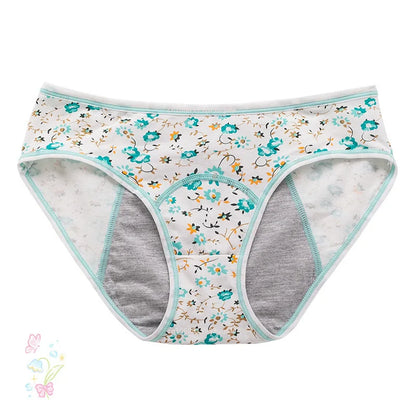 Women's Briefs Physiological GirlsPants Leak-proof Menstrual Underwear Cotton Ladies Breathable Cute Under Panties Underwear