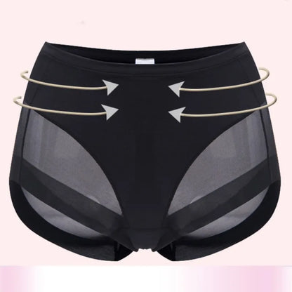 2Pcs/Set Women Tummy Control Panties Butt Lifter High Rise Briefs Shapewear Female Sexy Lingerie Seamless Underwear S-3XL
