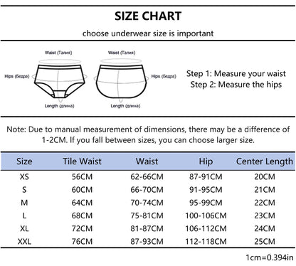 7PCS New Fashion Cotton Women's Underwear Solid Color Comfortable Breathable Panties Low-Rise Lace Trim Sexy Briefs Daily Sports