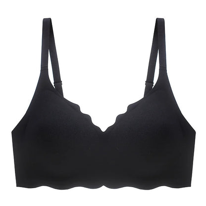 Sexy Seamless Breathable Underwear Women's No Wires Gathering Beautiful Back Sports Breast Reducing Sleeping Bra for Women