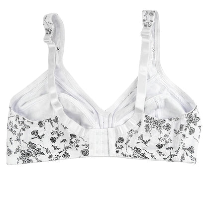 Comfortable Cotton Bra For Women Wireless Bras Plus Size 52F 54E Underwear Soft Lingerie 2024 New Arrival