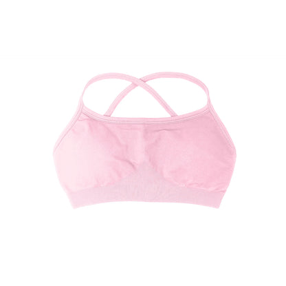 NCLAGEN Sports Bra Seamless Yoga Top Women Fitness Article Gym Active Wear Back Cross Workout Push-up Fitness Running Underwear