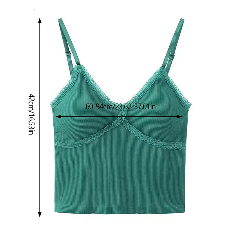 Crop Top Women Sexy Sleeveless Tops Fashion Female Underwear Lady's Camisole Girl Basic T-shirt Vest Lingerie Bras Tube Tops Hot
