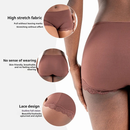 Lace Women Panties Sexy Breathable Briefs Sports Yoga Safety Pants High Elasticity Boyshorts Girls Femme Underwears Intimates