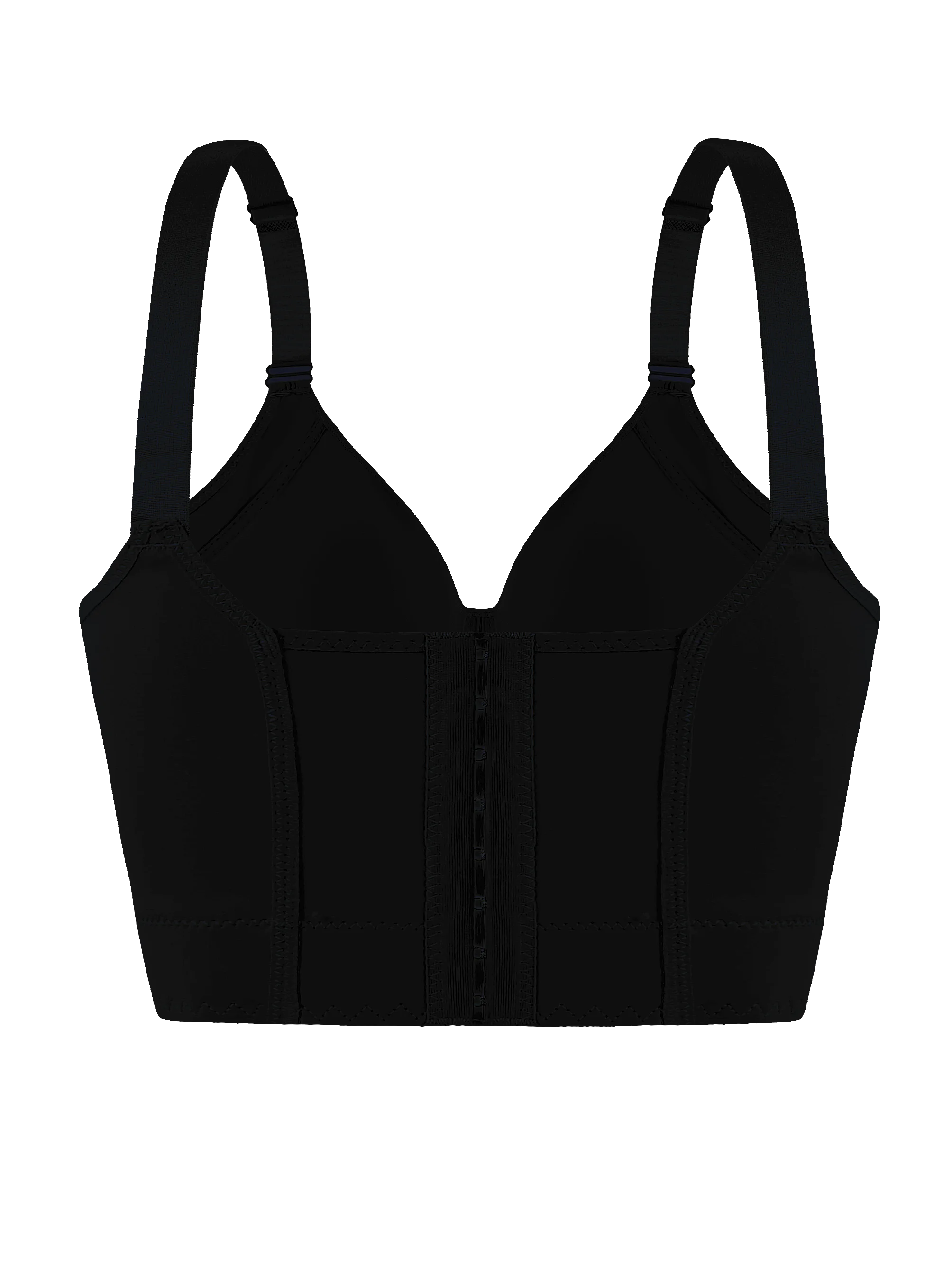 Western sizes of underwear  with steel rims, gathered together to prevent sagging, sporty and beautiful back, deep V-bra