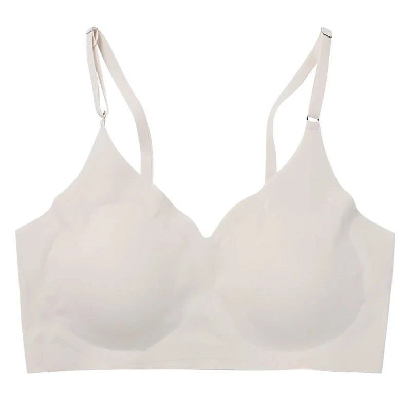 Seamless Bras for Woman Push Up Underwear Sleep Removable Padded Bralette One Piece Brassiere Wireless Comfort Intimate